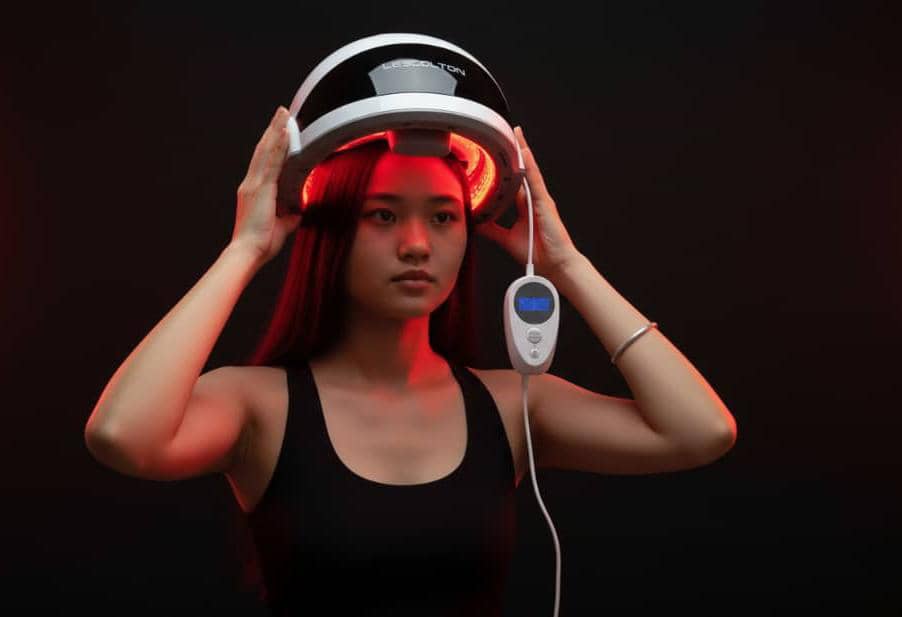 Hair Growth Helmet LED  MORO Light  - Stimulates Natural Hair Regrowth